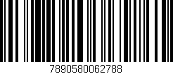 Código de barras (EAN, GTIN, SKU, ISBN): '7890580062788'