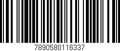 Código de barras (EAN, GTIN, SKU, ISBN): '7890580116337'