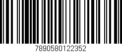 Código de barras (EAN, GTIN, SKU, ISBN): '7890580122352'