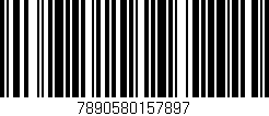 Código de barras (EAN, GTIN, SKU, ISBN): '7890580157897'