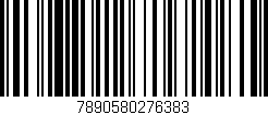 Código de barras (EAN, GTIN, SKU, ISBN): '7890580276383'