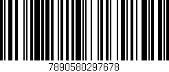 Código de barras (EAN, GTIN, SKU, ISBN): '7890580297678'