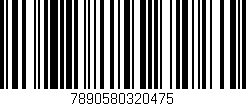 Código de barras (EAN, GTIN, SKU, ISBN): '7890580320475'