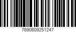 Código de barras (EAN, GTIN, SKU, ISBN): '7890609251247'