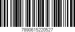 Código de barras (EAN, GTIN, SKU, ISBN): '7890615220527'