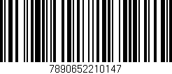 Código de barras (EAN, GTIN, SKU, ISBN): '7890652210147'