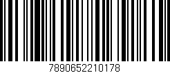 Código de barras (EAN, GTIN, SKU, ISBN): '7890652210178'