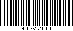 Código de barras (EAN, GTIN, SKU, ISBN): '7890652210321'