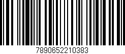 Código de barras (EAN, GTIN, SKU, ISBN): '7890652210383'