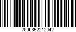 Código de barras (EAN, GTIN, SKU, ISBN): '7890652212042'