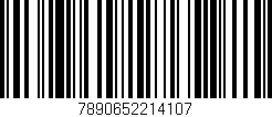 Código de barras (EAN, GTIN, SKU, ISBN): '7890652214107'