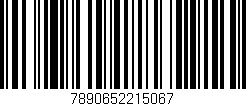Código de barras (EAN, GTIN, SKU, ISBN): '7890652215067'