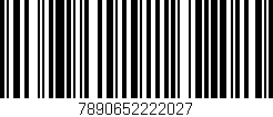 Código de barras (EAN, GTIN, SKU, ISBN): '7890652222027'