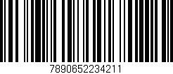 Código de barras (EAN, GTIN, SKU, ISBN): '7890652234211'