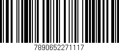 Código de barras (EAN, GTIN, SKU, ISBN): '7890652271117'