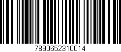 Código de barras (EAN, GTIN, SKU, ISBN): '7890652310014'