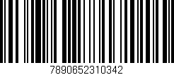 Código de barras (EAN, GTIN, SKU, ISBN): '7890652310342'