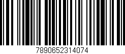 Código de barras (EAN, GTIN, SKU, ISBN): '7890652314074'