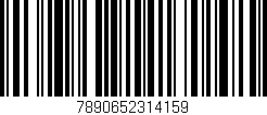 Código de barras (EAN, GTIN, SKU, ISBN): '7890652314159'