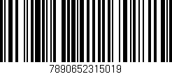 Código de barras (EAN, GTIN, SKU, ISBN): '7890652315019'