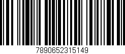 Código de barras (EAN, GTIN, SKU, ISBN): '7890652315149'