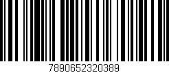 Código de barras (EAN, GTIN, SKU, ISBN): '7890652320389'