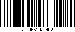 Código de barras (EAN, GTIN, SKU, ISBN): '7890652320402'