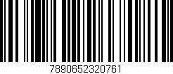 Código de barras (EAN, GTIN, SKU, ISBN): '7890652320761'