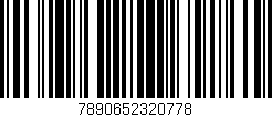 Código de barras (EAN, GTIN, SKU, ISBN): '7890652320778'