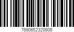 Código de barras (EAN, GTIN, SKU, ISBN): '7890652320808'