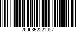 Código de barras (EAN, GTIN, SKU, ISBN): '7890652321997'