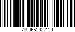 Código de barras (EAN, GTIN, SKU, ISBN): '7890652322123'