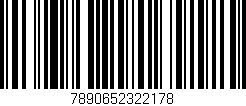 Código de barras (EAN, GTIN, SKU, ISBN): '7890652322178'