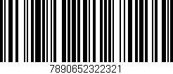 Código de barras (EAN, GTIN, SKU, ISBN): '7890652322321'