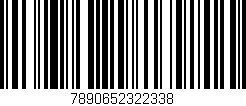Código de barras (EAN, GTIN, SKU, ISBN): '7890652322338'