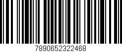 Código de barras (EAN, GTIN, SKU, ISBN): '7890652322468'