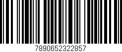 Código de barras (EAN, GTIN, SKU, ISBN): '7890652322857'