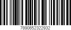 Código de barras (EAN, GTIN, SKU, ISBN): '7890652322932'
