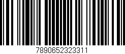 Código de barras (EAN, GTIN, SKU, ISBN): '7890652323311'