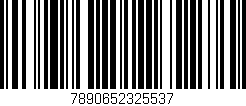Código de barras (EAN, GTIN, SKU, ISBN): '7890652325537'