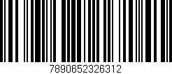 Código de barras (EAN, GTIN, SKU, ISBN): '7890652326312'