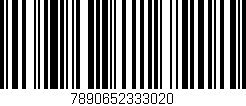 Código de barras (EAN, GTIN, SKU, ISBN): '7890652333020'