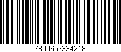 Código de barras (EAN, GTIN, SKU, ISBN): '7890652334218'