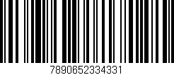 Código de barras (EAN, GTIN, SKU, ISBN): '7890652334331'