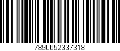 Código de barras (EAN, GTIN, SKU, ISBN): '7890652337318'
