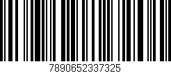 Código de barras (EAN, GTIN, SKU, ISBN): '7890652337325'