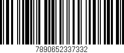 Código de barras (EAN, GTIN, SKU, ISBN): '7890652337332'