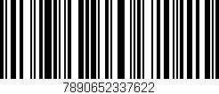 Código de barras (EAN, GTIN, SKU, ISBN): '7890652337622'