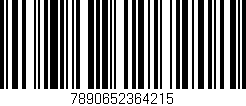 Código de barras (EAN, GTIN, SKU, ISBN): '7890652364215'