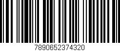 Código de barras (EAN, GTIN, SKU, ISBN): '7890652374320'